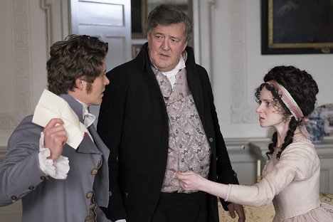 Xavier Samuel, Stephen Fry, Jenn Murray - Love and Friendship - Photos