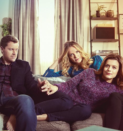 Greg Poehler, Rachel Blanchard, Priscilla Faia - You Me Her - Promo