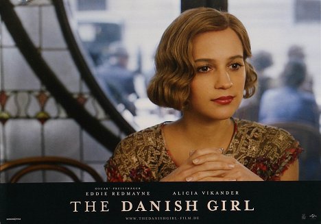 Alicia Vikander - The Danish Girl - Lobbykarten