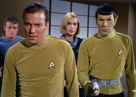 William Shatner, Sally Kellerman, Leonard Nimoy - Star Trek - Where No Man Has Gone Before - Photos