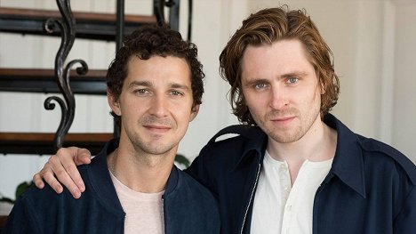 Shia LaBeouf, Sverrir Gudnason - Borg/McEnroe - Dreharbeiten