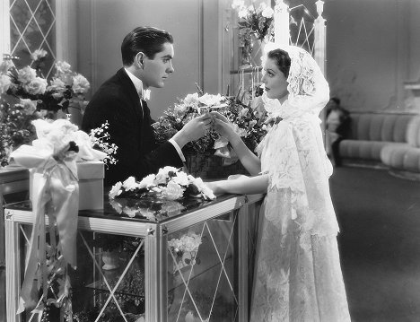 Tyrone Power, Loretta Young - Cafe Metropole - Filmfotos