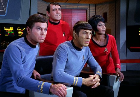 DeForest Kelley, James Doohan, Leonard Nimoy, Nichelle Nichols - Star Trek - Arena - Filmfotók