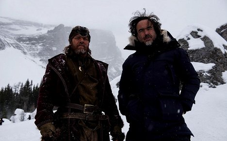 Tom Hardy, Alejandro González Iñárritu - A visszatérő - Forgatási fotók