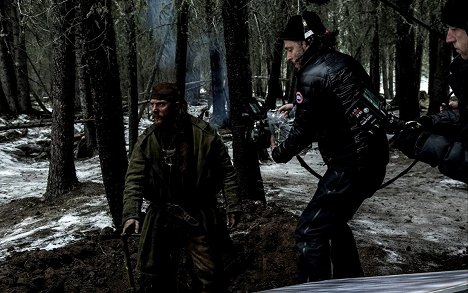 Tom Hardy, Emmanuel Lubezki - REVENANT Zmrtvýchvstání - Z natáčení
