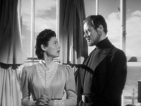 Gene Tierney, Rex Harrison - The Ghost and Mrs. Muir - Z filmu