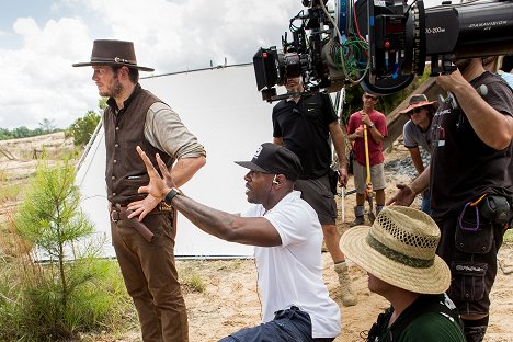 Chris Pratt, Antoine Fuqua - Die glorreichen Sieben - Dreharbeiten