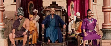 Arunoday Singh, Kabir Bedi, Tufail Khan Rigoo - Mohenjo Daro - Film