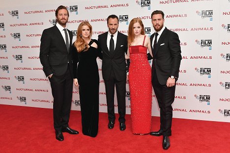 Armie Hammer, Amy Adams, Tom Ford, Ellie Bamber, Aaron Taylor-Johnson - Nocturnal Animals - Events