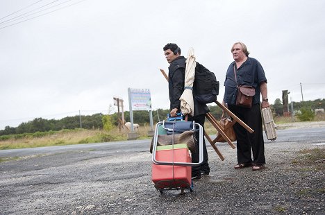 Sadek, Gérard Depardieu - Tour de France - Van film