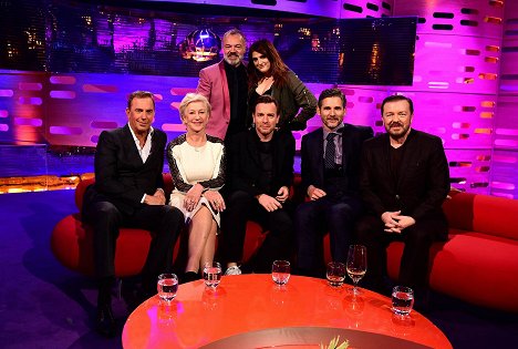Kevin Costner, Helen Mirren, Graham Norton, Ewan McGregor, Ricky Gervais - The Graham Norton Show - Photos