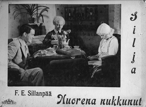 Otso Pera, Regina Linnanheimo, Elli Ylimaa - Silja - Fallen Asleep When Young - Lobby Cards