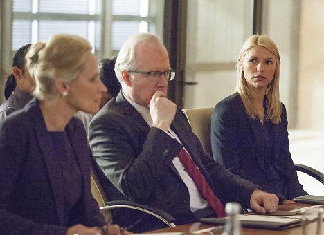 Tracy Letts, Claire Danes - Homeland - Halfway to a Donut - Photos