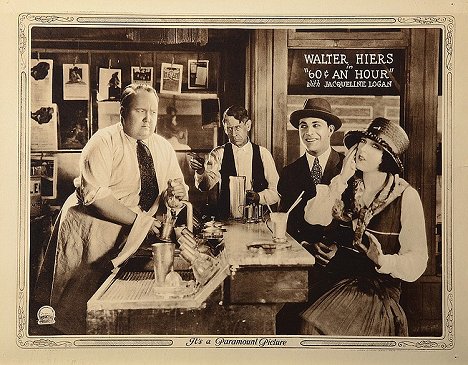 Walter Hiers, Ricardo Cortez, Jacqueline Logan - Sixty Cents an Hour - Lobby Cards