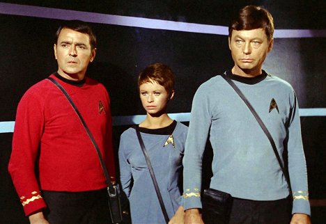 James Doohan, Beverly Washburn, DeForest Kelley - Raumschiff Enterprise - Wie schnell die Zeit vergeht - Filmfotos