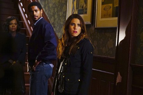 Viola Davis, Alfred Enoch, Karla Souza - How to Get Away with Murder - It's About Frank - Photos