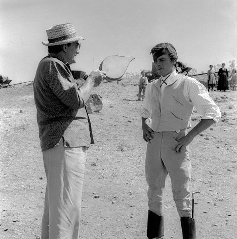 Luchino Visconti, Alain Delon - Luchino Visconti - Filmfotók