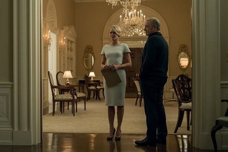 Robin Wright, Kevin Spacey - House of Cards - Verschleppt - Filmfotos