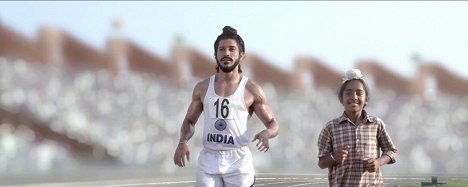Farhan Akhtar, Japtej Singh - Run Milkha Run - Photos