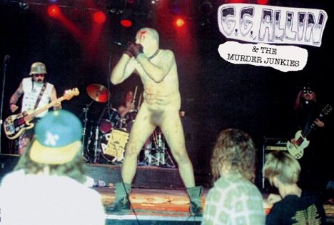 Merle Allin, GG Allin - GG Allin & The AIDS Brigade: Live in Boston 1989 - Lobbykarten