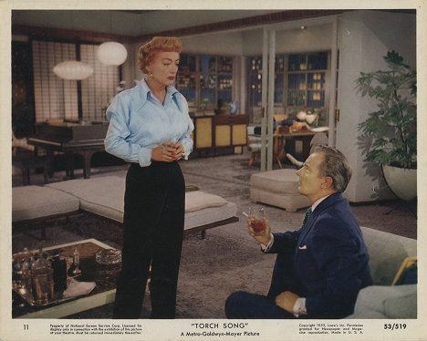 Joan Crawford, Michael Wilding - Torch Song - Cartes de lobby