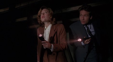 Gillian Anderson, David Duchovny - The X-Files - Squeeze - Photos