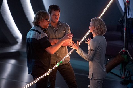 Morten Tyldum, Chris Pratt, Jennifer Lawrence - Passageiros - De filmagens