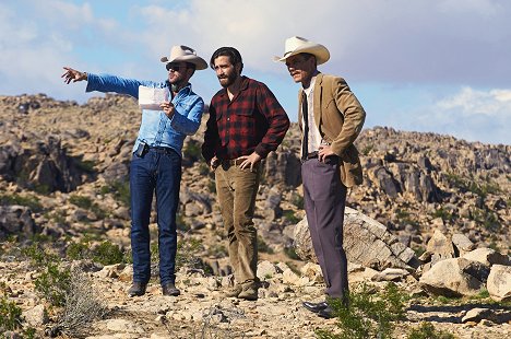 Tom Ford, Jake Gyllenhaal, Michael Shannon - Éjszakai ragadozók - Forgatási fotók