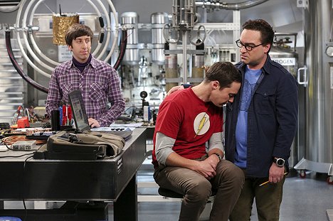 Simon Helberg, Jim Parsons, Johnny Galecki - The Big Bang Theory - The Dependence Transcendence - Photos