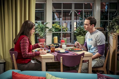 Mayim Bialik, Jim Parsons - The Big Bang Theory - The Fetal Kick Catalyst - Photos