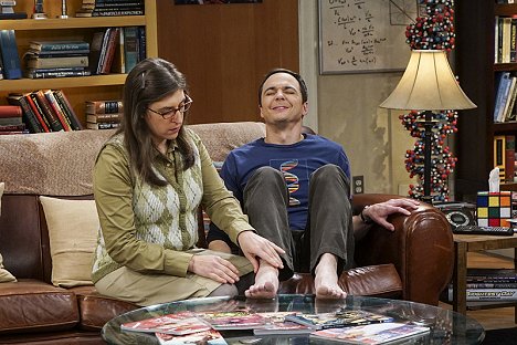 Mayim Bialik, Jim Parsons - The Big Bang Theory - Das Freund-Feind-Dilemma - Filmfotos