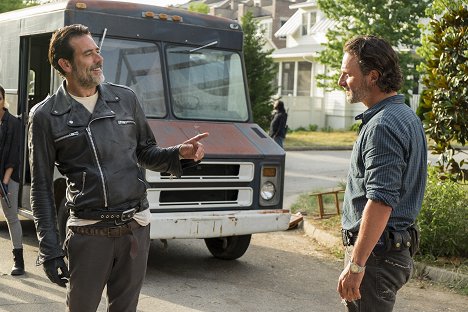 Jeffrey Dean Morgan, Andrew Lincoln - The Walking Dead - Serviço prestado - Do filme