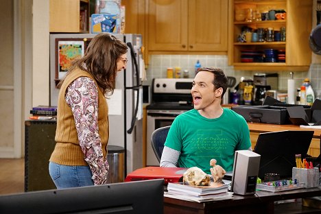 Mayim Bialik, Jim Parsons - The Big Bang Theory - Das emotionale Außenklo - Filmfotos