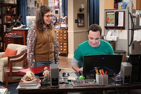 Mayim Bialik, Jim Parsons - The Big Bang Theory - Das emotionale Außenklo - Filmfotos