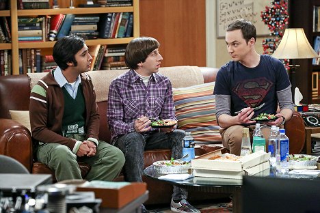 Kunal Nayyar, Simon Helberg, Jim Parsons - The Big Bang Theory - The Empathy Optimization - Photos