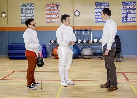 Johnny Galecki, John Ross Bowie, Jim Parsons - The Big Bang Theory - The Perspiration Implementation - Photos