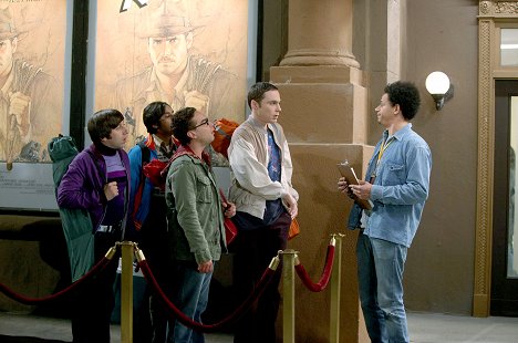 Simon Helberg, Kunal Nayyar, Johnny Galecki, Jim Parsons, Eric André - The Big Bang Theory - 21 Sekunden - Filmfotos