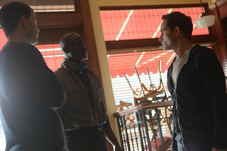 Djimon Hounsou, Jason Patric - Wayward Pines - Walcott Prep - Photos