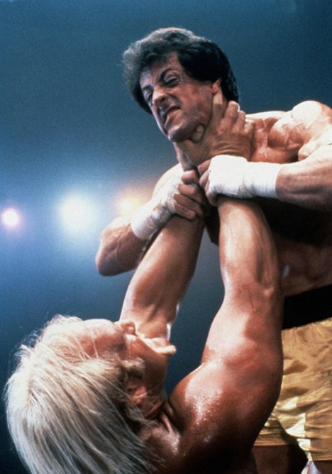 Hulk Hogan, Sylvester Stallone - Rocky III - Das Auge des Tigers - Filmfotos