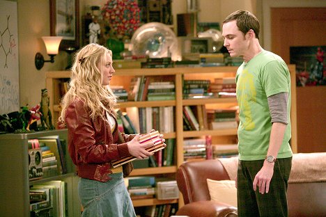 Kaley Cuoco, Jim Parsons - The Big Bang Theory - Der Zarnecki-Feldzug - Filmfotos