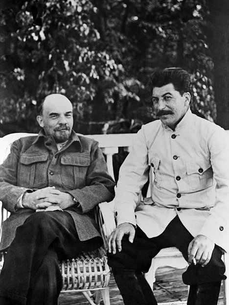 Vladimir Ilyich Lenin, Joseph Vissarionovich Stalin - Staline - Trotski, le Tsar et le Prophète - De la película