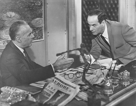 Charles Boyer, Eli Wallach - How to Steal a Million - Photos