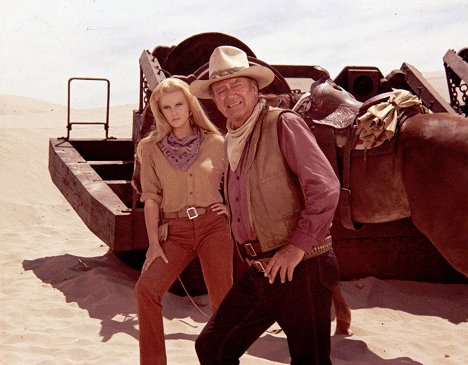 Ann-Margret, John Wayne - Ladrones de trenes - De la película