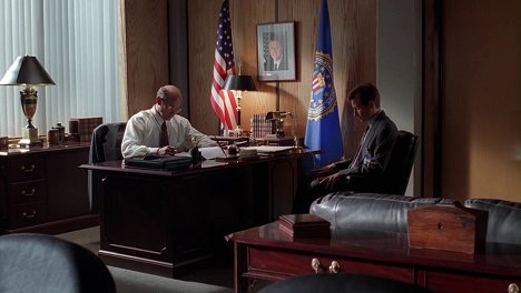 Mitch Pileggi, David Duchovny - The X-Files - Salaiset kansiot - The Host - Kuvat elokuvasta