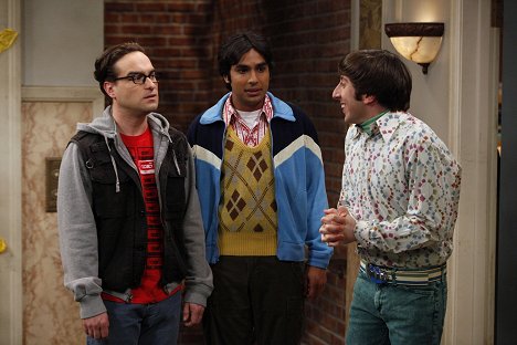 Johnny Galecki, Kunal Nayyar, Simon Helberg - The Big Bang Theory - The Hofstadter Isotope - Van film