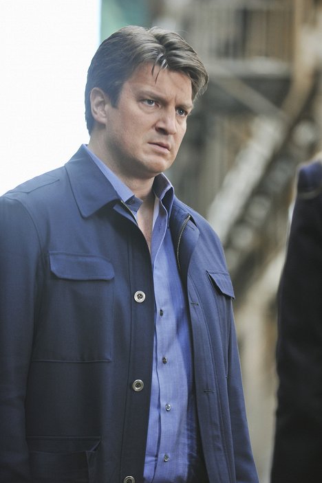 Nathan Fillion - Castle - The Fast and the Furriest - Van film