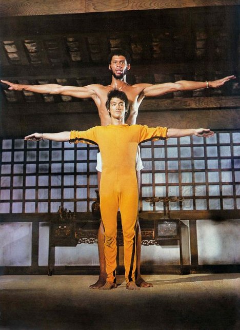 Kareem Abdul-Jabbar, Bruce Lee - Haláljáték - Promóció fotók