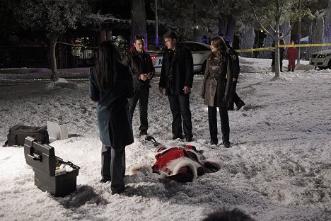 Seamus Dever, Nathan Fillion, Stana Katic - Castle na zabití - Mrtvý Santa - Z filmu