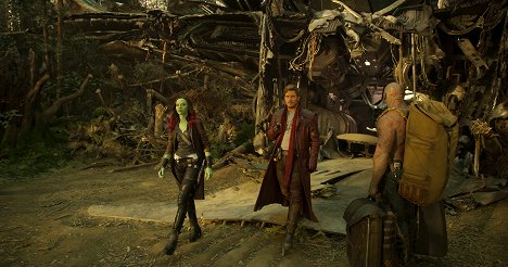 Zoe Saldana, Chris Pratt - Guardians of the Galaxy Vol. 2 - Photos