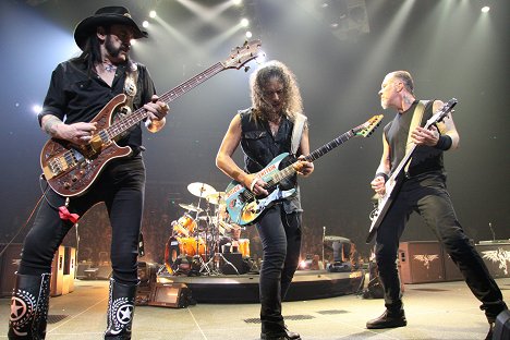 Lemmy, Kirk Hammett, James Hetfield